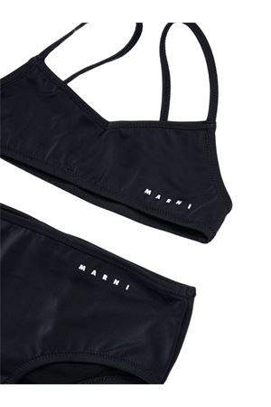 costume nero con logo MARNI KIDS | M01759M00M20M900